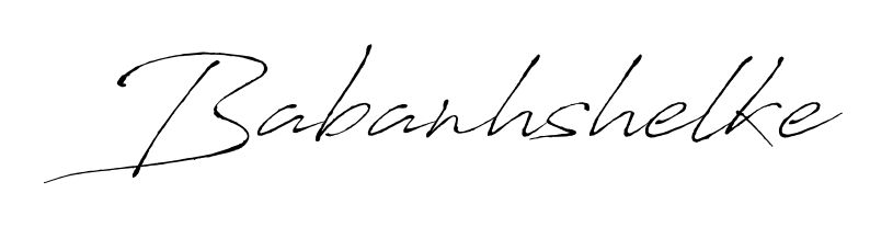 Best and Professional Signature Style for Babanhshelke. Antro_Vectra Best Signature Style Collection. Babanhshelke signature style 6 images and pictures png