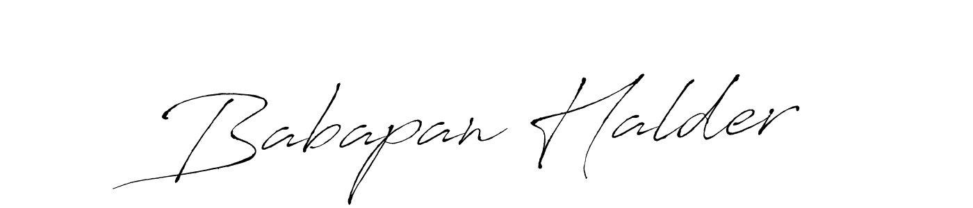 Once you've used our free online signature maker to create your best signature Antro_Vectra style, it's time to enjoy all of the benefits that Babapan Halder name signing documents. Babapan Halder signature style 6 images and pictures png