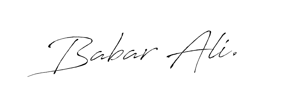 It looks lik you need a new signature style for name Babar Ali.. Design unique handwritten (Antro_Vectra) signature with our free signature maker in just a few clicks. Babar Ali. signature style 6 images and pictures png