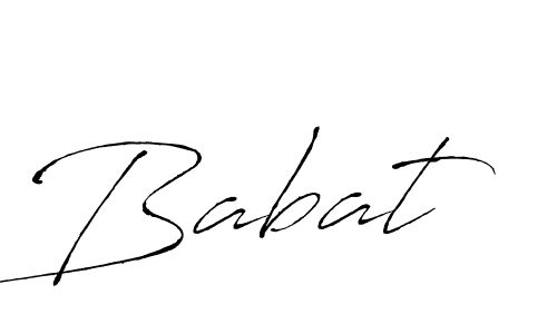 The best way (Antro_Vectra) to make a short signature is to pick only two or three words in your name. The name Babat include a total of six letters. For converting this name. Babat signature style 6 images and pictures png