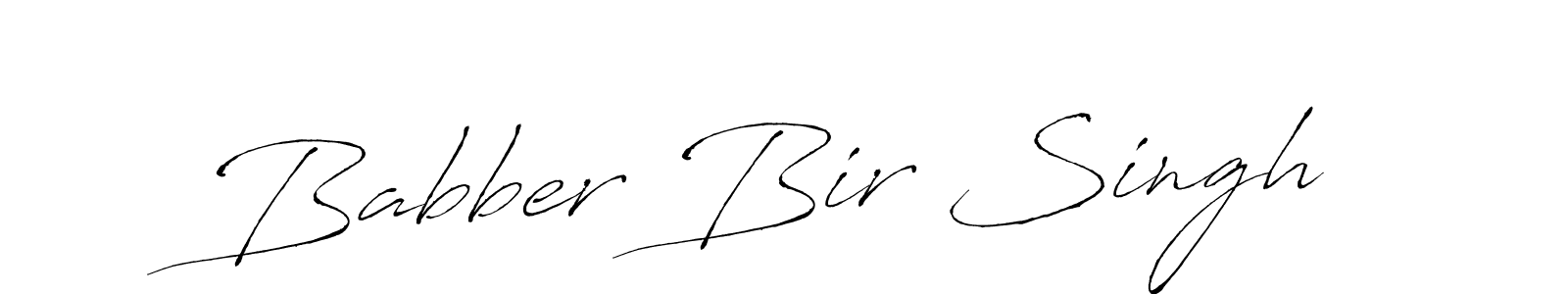 Make a beautiful signature design for name Babber Bir Singh. Use this online signature maker to create a handwritten signature for free. Babber Bir Singh signature style 6 images and pictures png