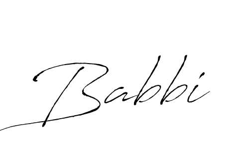 How to make Babbi name signature. Use Antro_Vectra style for creating short signs online. This is the latest handwritten sign. Babbi signature style 6 images and pictures png