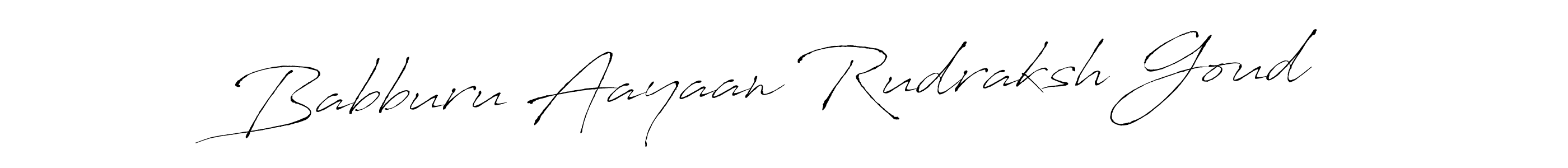 It looks lik you need a new signature style for name Babburu Aayaan Rudraksh Goud. Design unique handwritten (Antro_Vectra) signature with our free signature maker in just a few clicks. Babburu Aayaan Rudraksh Goud signature style 6 images and pictures png