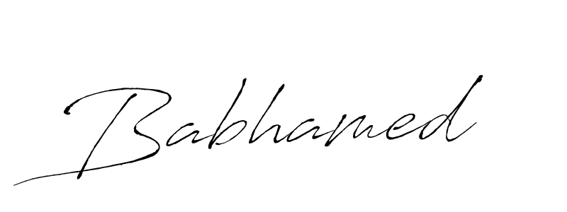 Also we have Babhamed name is the best signature style. Create professional handwritten signature collection using Antro_Vectra autograph style. Babhamed signature style 6 images and pictures png