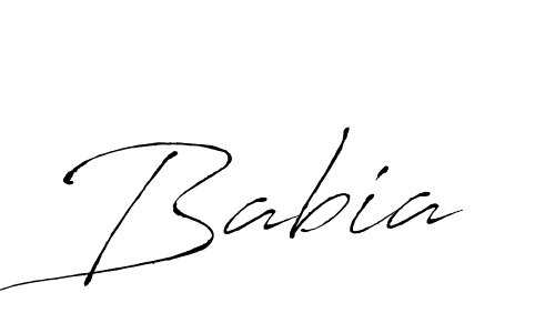 How to make Babia signature? Antro_Vectra is a professional autograph style. Create handwritten signature for Babia name. Babia signature style 6 images and pictures png