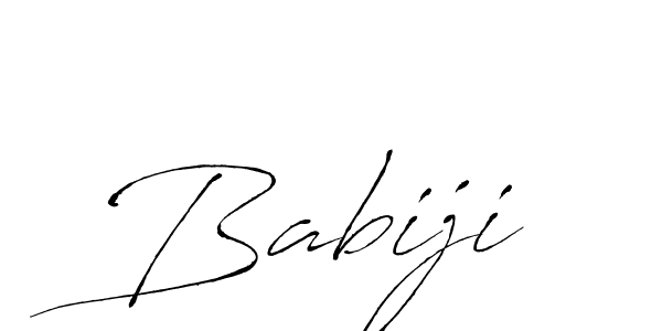 Babiji stylish signature style. Best Handwritten Sign (Antro_Vectra) for my name. Handwritten Signature Collection Ideas for my name Babiji. Babiji signature style 6 images and pictures png