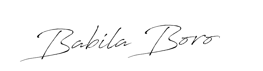 The best way (Antro_Vectra) to make a short signature is to pick only two or three words in your name. The name Babila Boro include a total of six letters. For converting this name. Babila Boro signature style 6 images and pictures png