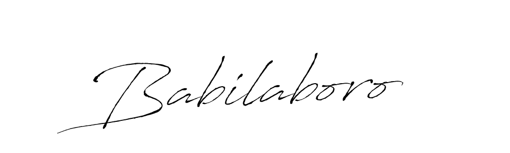 Also You can easily find your signature by using the search form. We will create Babilaboro name handwritten signature images for you free of cost using Antro_Vectra sign style. Babilaboro signature style 6 images and pictures png