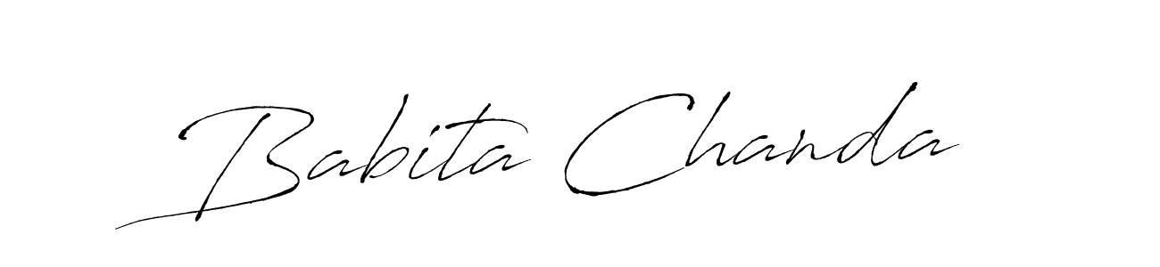 if you are searching for the best signature style for your name Babita Chanda. so please give up your signature search. here we have designed multiple signature styles  using Antro_Vectra. Babita Chanda signature style 6 images and pictures png