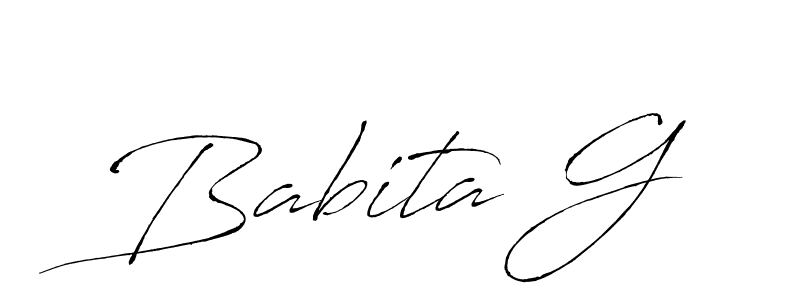 How to Draw Babita G signature style? Antro_Vectra is a latest design signature styles for name Babita G. Babita G signature style 6 images and pictures png