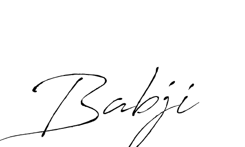 How to make Babji name signature. Use Antro_Vectra style for creating short signs online. This is the latest handwritten sign. Babji signature style 6 images and pictures png