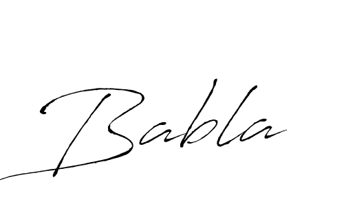 Create a beautiful signature design for name Babla. With this signature (Antro_Vectra) fonts, you can make a handwritten signature for free. Babla signature style 6 images and pictures png