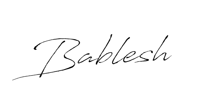 Antro_Vectra is a professional signature style that is perfect for those who want to add a touch of class to their signature. It is also a great choice for those who want to make their signature more unique. Get Bablesh name to fancy signature for free. Bablesh signature style 6 images and pictures png