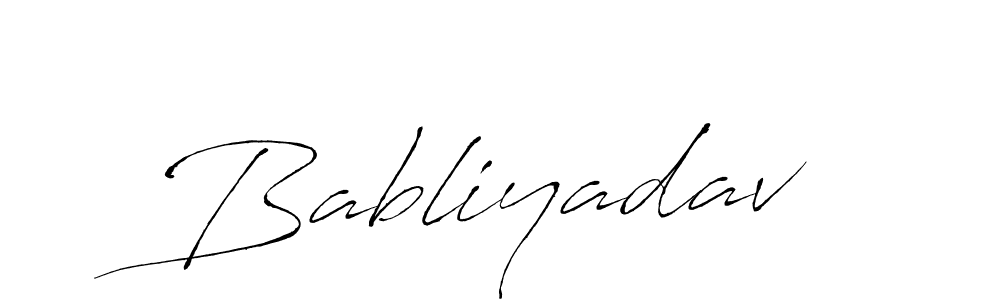 Also You can easily find your signature by using the search form. We will create Babliyadav name handwritten signature images for you free of cost using Antro_Vectra sign style. Babliyadav signature style 6 images and pictures png