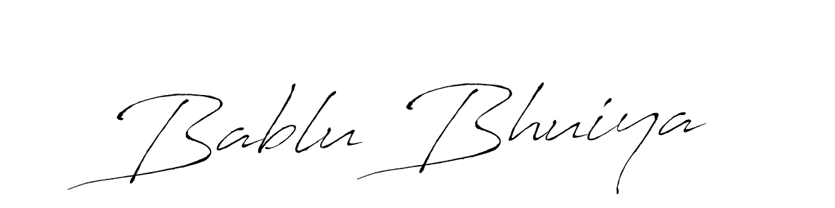 How to make Bablu Bhuiya name signature. Use Antro_Vectra style for creating short signs online. This is the latest handwritten sign. Bablu Bhuiya signature style 6 images and pictures png