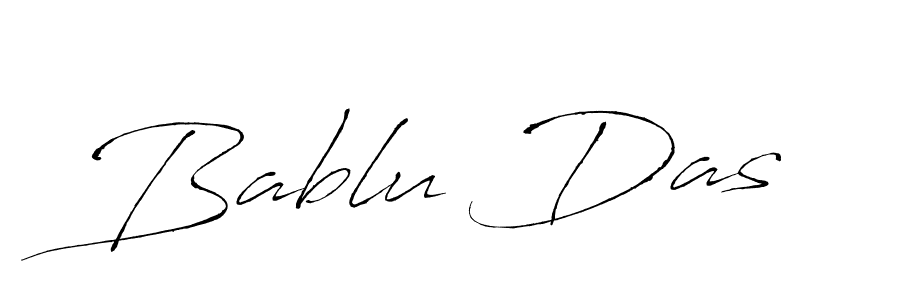 Design your own signature with our free online signature maker. With this signature software, you can create a handwritten (Antro_Vectra) signature for name Bablu Das. Bablu Das signature style 6 images and pictures png