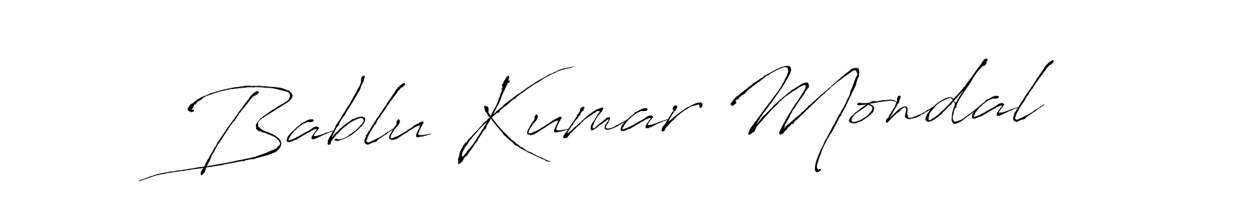 Once you've used our free online signature maker to create your best signature Antro_Vectra style, it's time to enjoy all of the benefits that Bablu Kumar Mondal name signing documents. Bablu Kumar Mondal signature style 6 images and pictures png