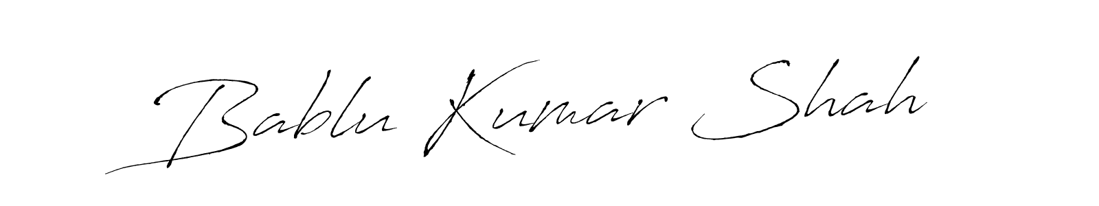 Bablu Kumar Shah stylish signature style. Best Handwritten Sign (Antro_Vectra) for my name. Handwritten Signature Collection Ideas for my name Bablu Kumar Shah. Bablu Kumar Shah signature style 6 images and pictures png