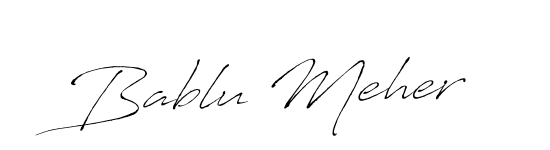 Make a beautiful signature design for name Bablu Meher. Use this online signature maker to create a handwritten signature for free. Bablu Meher signature style 6 images and pictures png