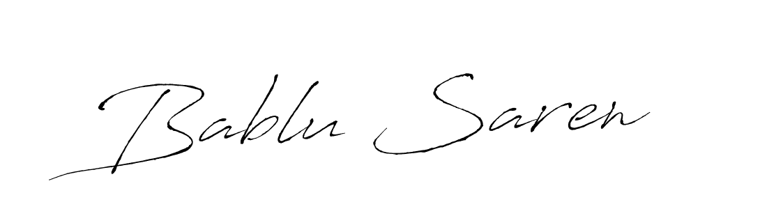 Once you've used our free online signature maker to create your best signature Antro_Vectra style, it's time to enjoy all of the benefits that Bablu Saren name signing documents. Bablu Saren signature style 6 images and pictures png