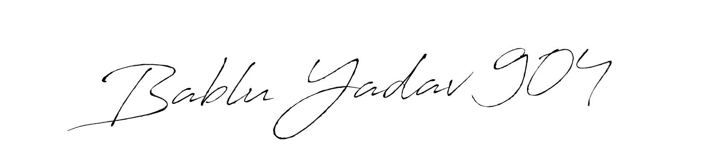 Use a signature maker to create a handwritten signature online. With this signature software, you can design (Antro_Vectra) your own signature for name Bablu Yadav 904. Bablu Yadav 904 signature style 6 images and pictures png