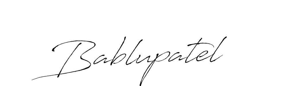 Also we have Bablupatel name is the best signature style. Create professional handwritten signature collection using Antro_Vectra autograph style. Bablupatel signature style 6 images and pictures png