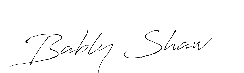 You should practise on your own different ways (Antro_Vectra) to write your name (Bably Shaw) in signature. don't let someone else do it for you. Bably Shaw signature style 6 images and pictures png