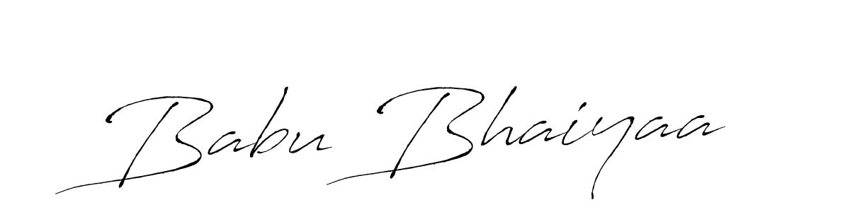 Babu Bhaiyaa stylish signature style. Best Handwritten Sign (Antro_Vectra) for my name. Handwritten Signature Collection Ideas for my name Babu Bhaiyaa. Babu Bhaiyaa signature style 6 images and pictures png