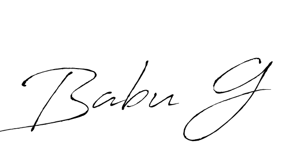 Similarly Antro_Vectra is the best handwritten signature design. Signature creator online .You can use it as an online autograph creator for name Babu G. Babu G signature style 6 images and pictures png