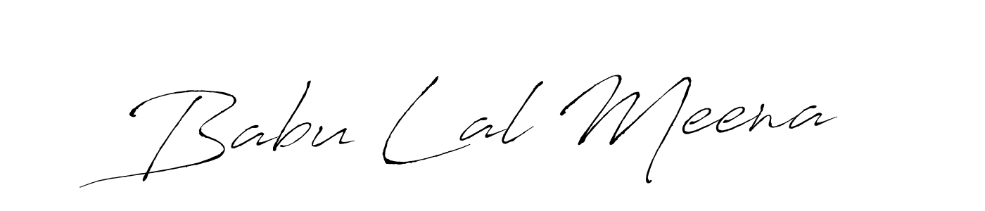 Also we have Babu Lal Meena name is the best signature style. Create professional handwritten signature collection using Antro_Vectra autograph style. Babu Lal Meena signature style 6 images and pictures png