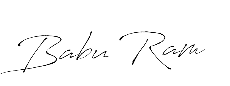 Use a signature maker to create a handwritten signature online. With this signature software, you can design (Antro_Vectra) your own signature for name Babu Ram. Babu Ram signature style 6 images and pictures png