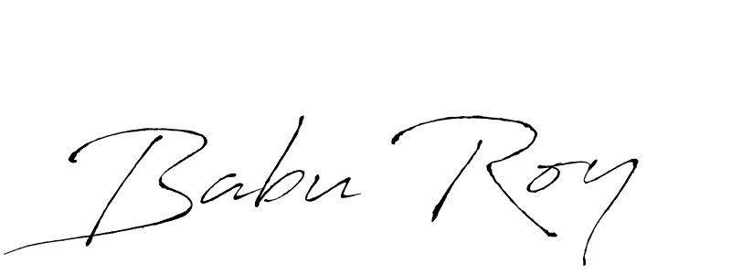 How to make Babu Roy signature? Antro_Vectra is a professional autograph style. Create handwritten signature for Babu Roy name. Babu Roy signature style 6 images and pictures png