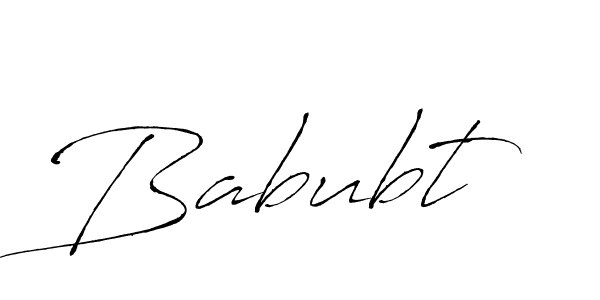 How to make Babubt signature? Antro_Vectra is a professional autograph style. Create handwritten signature for Babubt name. Babubt signature style 6 images and pictures png