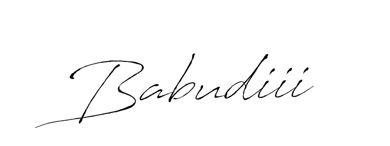 How to make Babudiii name signature. Use Antro_Vectra style for creating short signs online. This is the latest handwritten sign. Babudiii signature style 6 images and pictures png