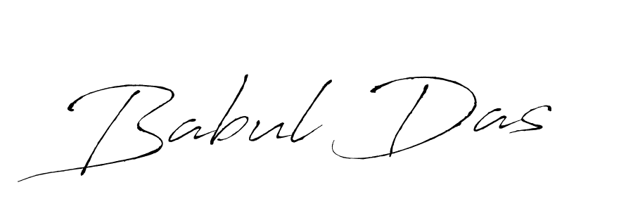 Design your own signature with our free online signature maker. With this signature software, you can create a handwritten (Antro_Vectra) signature for name Babul Das. Babul Das signature style 6 images and pictures png