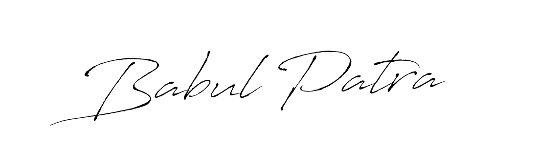 Create a beautiful signature design for name Babul Patra. With this signature (Antro_Vectra) fonts, you can make a handwritten signature for free. Babul Patra signature style 6 images and pictures png