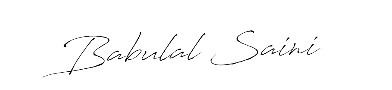 Make a beautiful signature design for name Babulal Saini. Use this online signature maker to create a handwritten signature for free. Babulal Saini signature style 6 images and pictures png