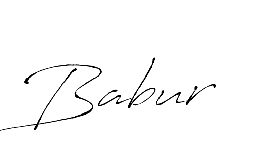 You should practise on your own different ways (Antro_Vectra) to write your name (Babur) in signature. don't let someone else do it for you. Babur signature style 6 images and pictures png