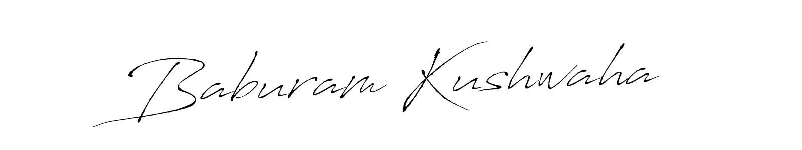 How to make Baburam Kushwaha name signature. Use Antro_Vectra style for creating short signs online. This is the latest handwritten sign. Baburam Kushwaha signature style 6 images and pictures png