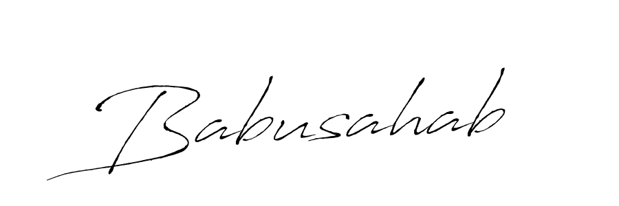 Use a signature maker to create a handwritten signature online. With this signature software, you can design (Antro_Vectra) your own signature for name Babusahab. Babusahab signature style 6 images and pictures png