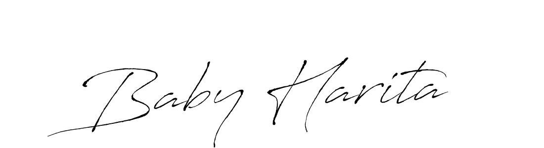 Make a short Baby Harita signature style. Manage your documents anywhere anytime using Antro_Vectra. Create and add eSignatures, submit forms, share and send files easily. Baby Harita signature style 6 images and pictures png