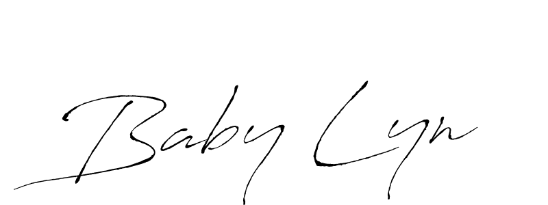 Also You can easily find your signature by using the search form. We will create Baby Lyn name handwritten signature images for you free of cost using Antro_Vectra sign style. Baby Lyn signature style 6 images and pictures png