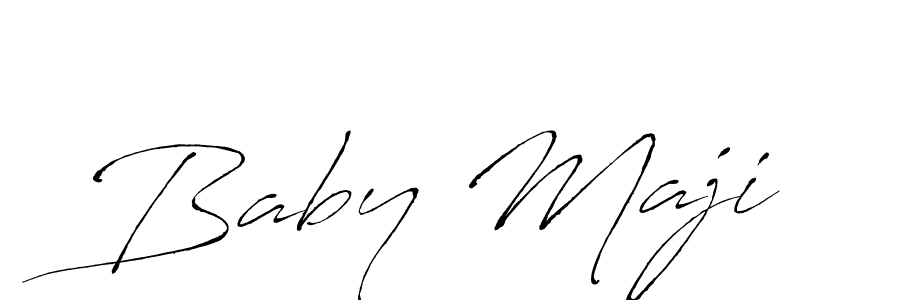 Once you've used our free online signature maker to create your best signature Antro_Vectra style, it's time to enjoy all of the benefits that Baby Maji name signing documents. Baby Maji signature style 6 images and pictures png