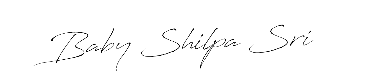 if you are searching for the best signature style for your name Baby Shilpa Sri. so please give up your signature search. here we have designed multiple signature styles  using Antro_Vectra. Baby Shilpa Sri signature style 6 images and pictures png