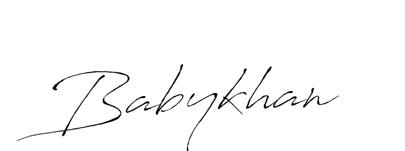 Also we have Babykhan name is the best signature style. Create professional handwritten signature collection using Antro_Vectra autograph style. Babykhan signature style 6 images and pictures png