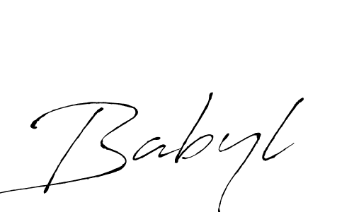 Also we have Babyl name is the best signature style. Create professional handwritten signature collection using Antro_Vectra autograph style. Babyl signature style 6 images and pictures png