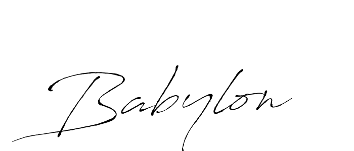 Best and Professional Signature Style for Babylon. Antro_Vectra Best Signature Style Collection. Babylon signature style 6 images and pictures png