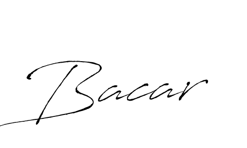 Antro_Vectra is a professional signature style that is perfect for those who want to add a touch of class to their signature. It is also a great choice for those who want to make their signature more unique. Get Bacar name to fancy signature for free. Bacar signature style 6 images and pictures png