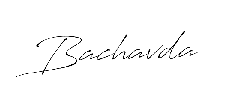 How to make Bachavda name signature. Use Antro_Vectra style for creating short signs online. This is the latest handwritten sign. Bachavda signature style 6 images and pictures png