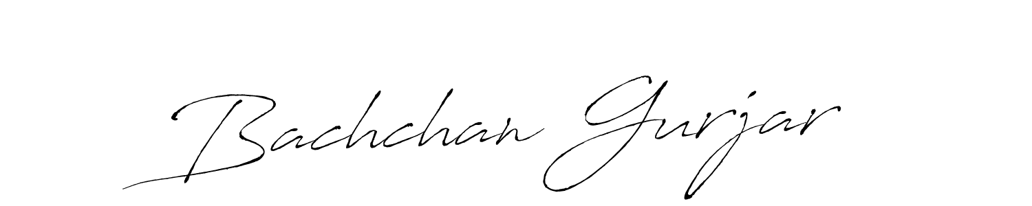 You should practise on your own different ways (Antro_Vectra) to write your name (Bachchan Gurjar) in signature. don't let someone else do it for you. Bachchan Gurjar signature style 6 images and pictures png